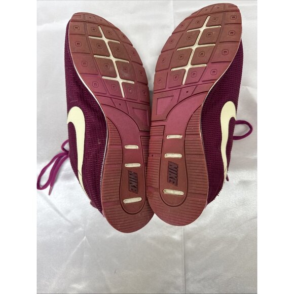 Nike Womens Running Shoes Size 11 Berry & Pink Mesh - Picture 8 of 11